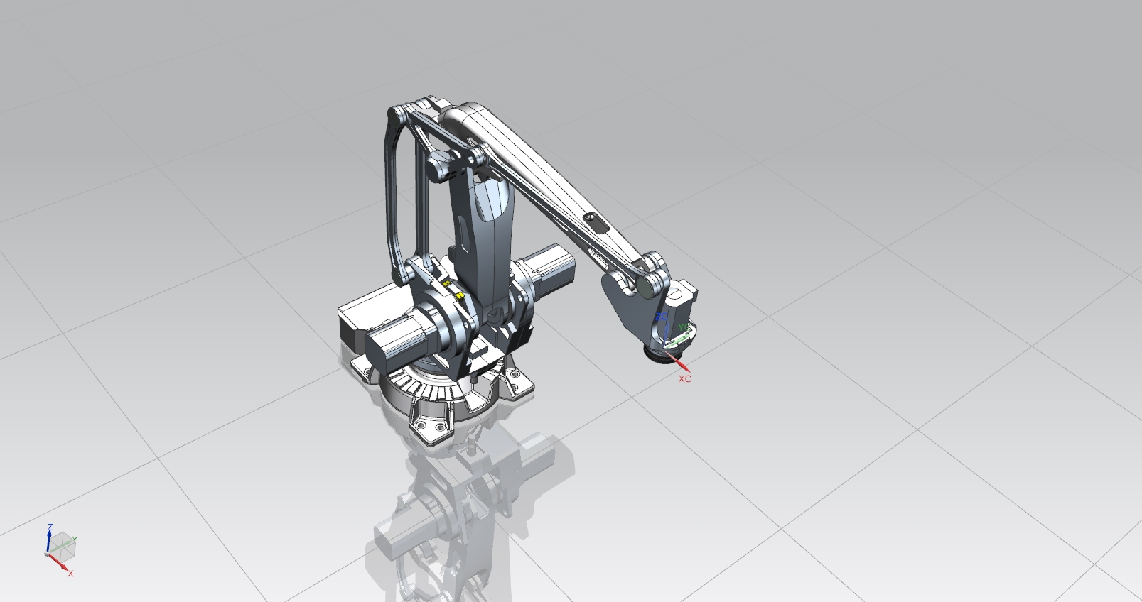 ABB IRB 460高速码垛机器人3D图纸